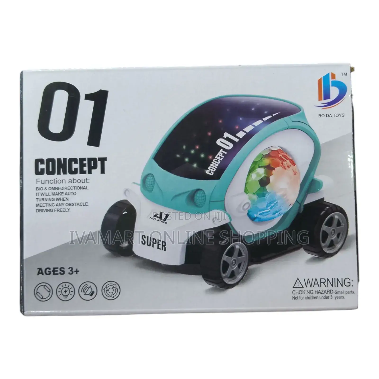 01 Concept Toy Car for Kids - Music, Lights