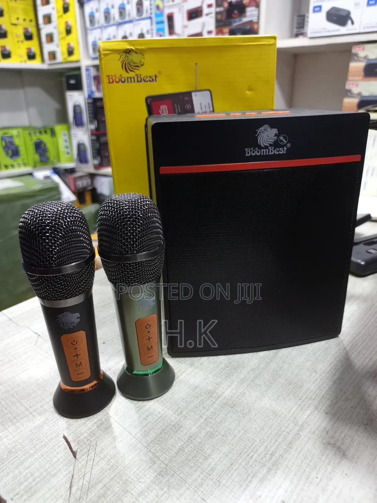 Boombest Bluetooth Speaker With Two Microphones.