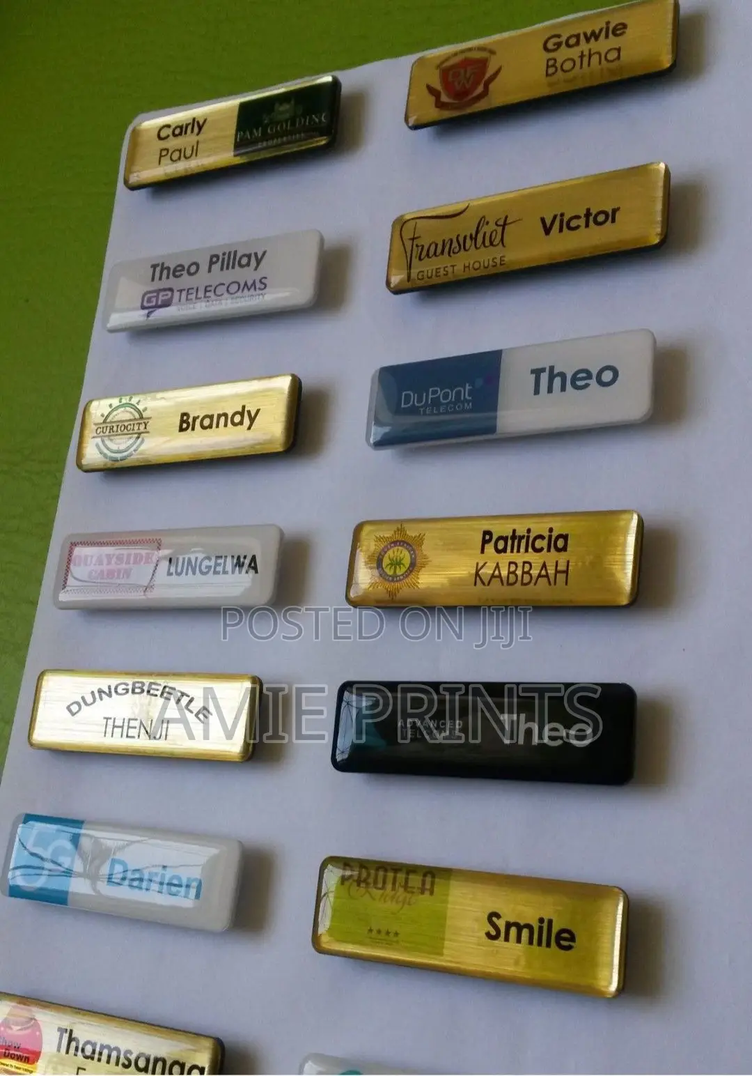 Custom Name Tags Badges