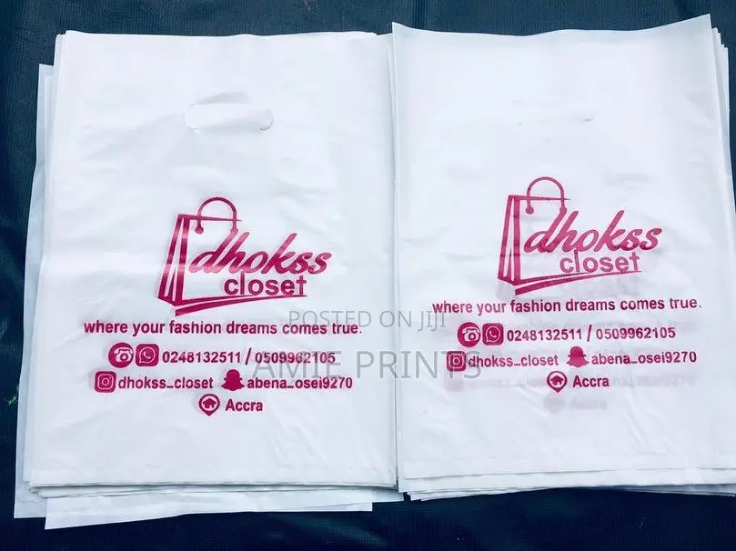 Poly Bags (With Printed Branding)
