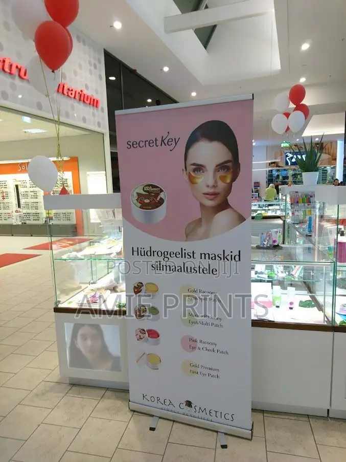 Roll-Up Banners and Pop-Up Displays