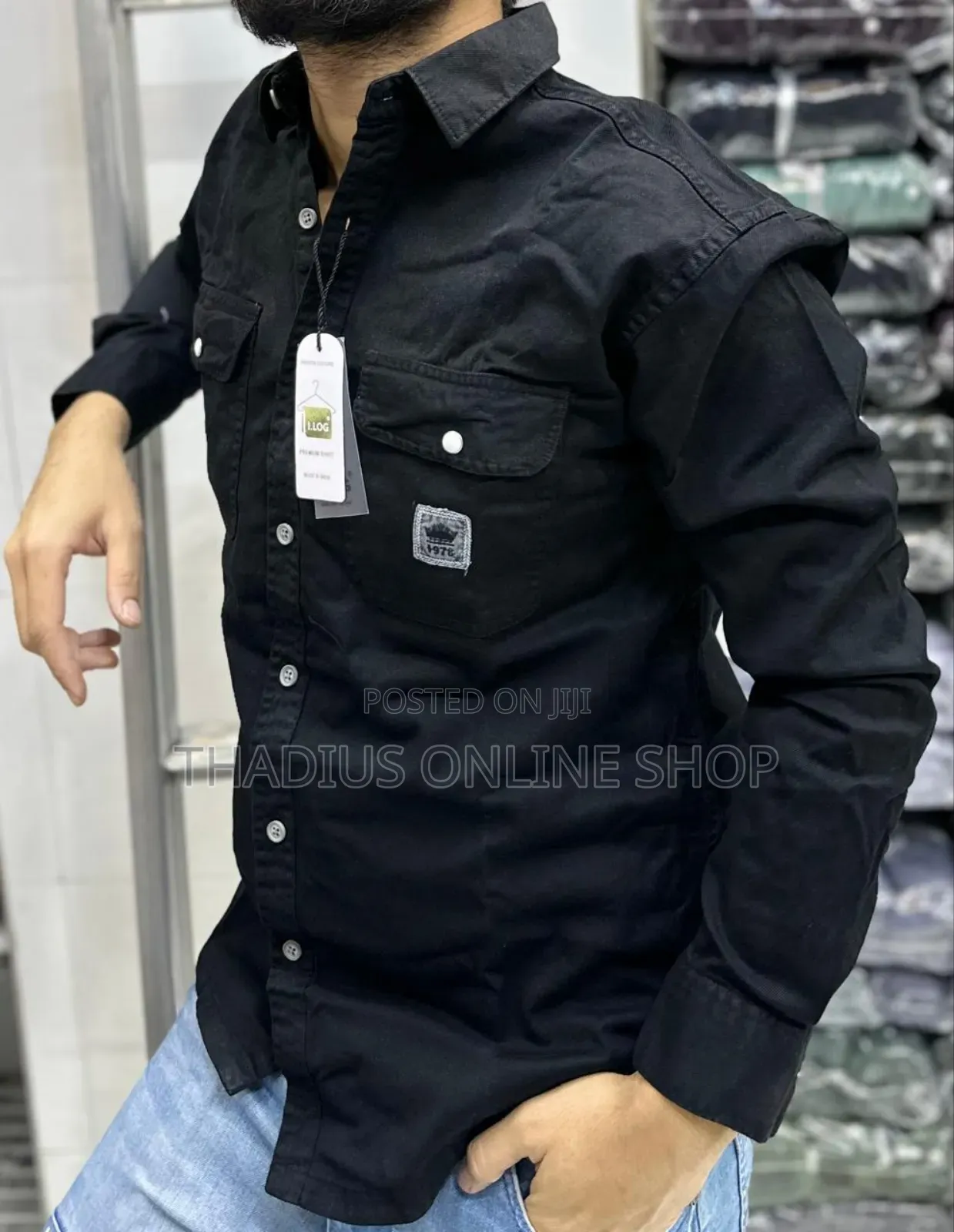 Mens Casual Denin Shirts