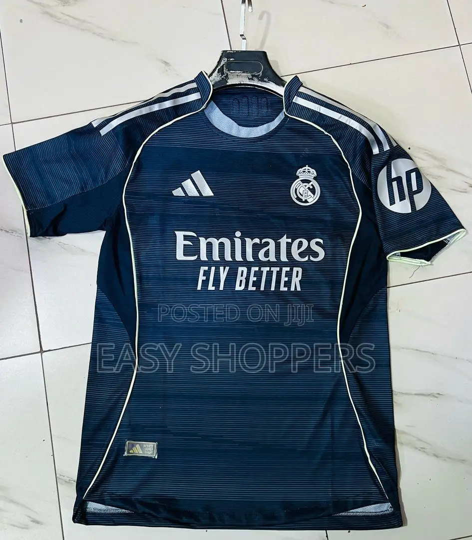 Real Madrid 2025/26 Away Jersey Players Version