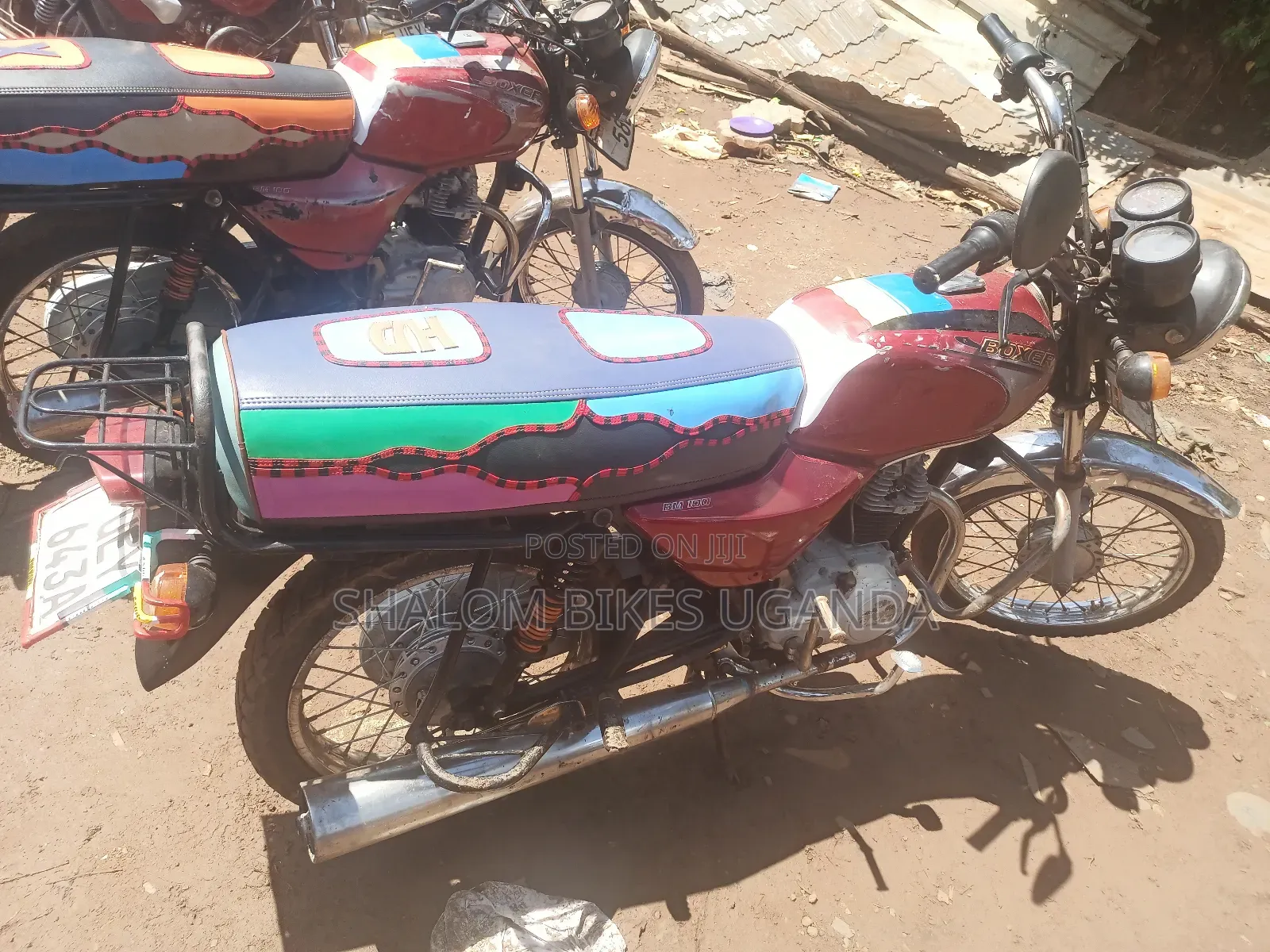 Bajaj Boxer 100 2021 Red