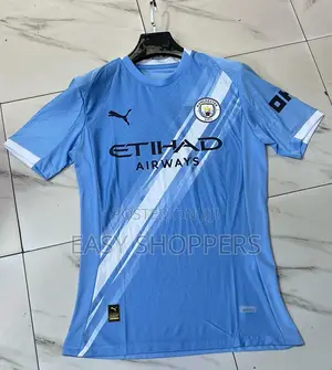 Photo - Manchester City 2025-2026 Home Jersey Players Version
