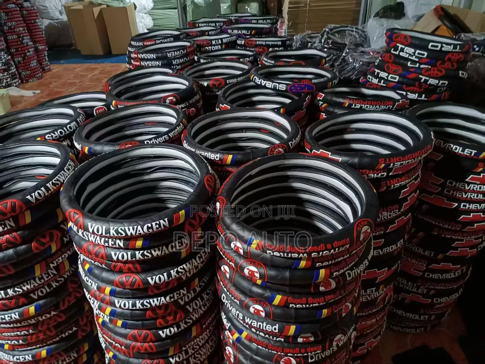 Branded Steering Covers