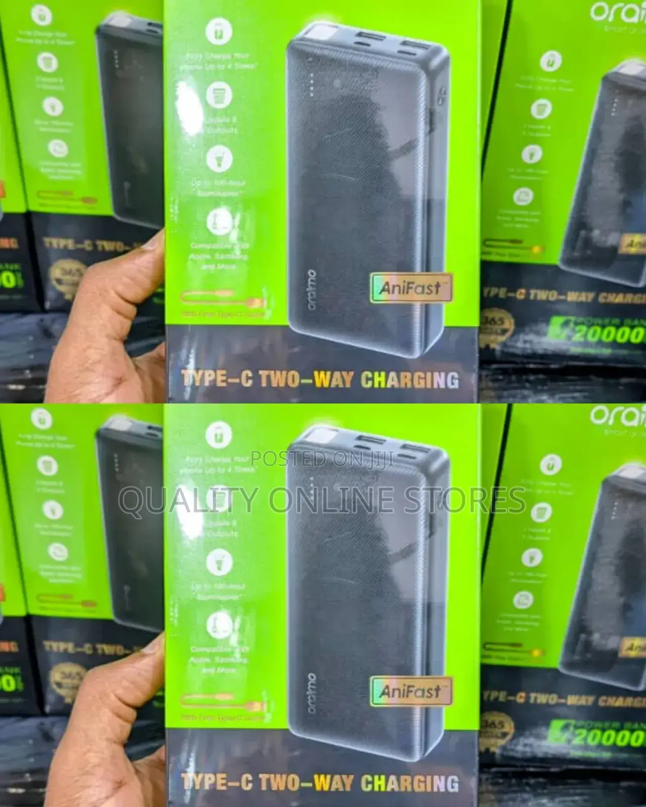 Original Black Oriamo Power Bank