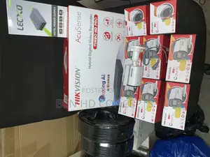 8 Channel Kit Hybrid DVR Hikvision CCTV Camera