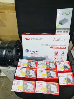 8 Channel Kit Hybrid DVR Hikvision CCTV Camera