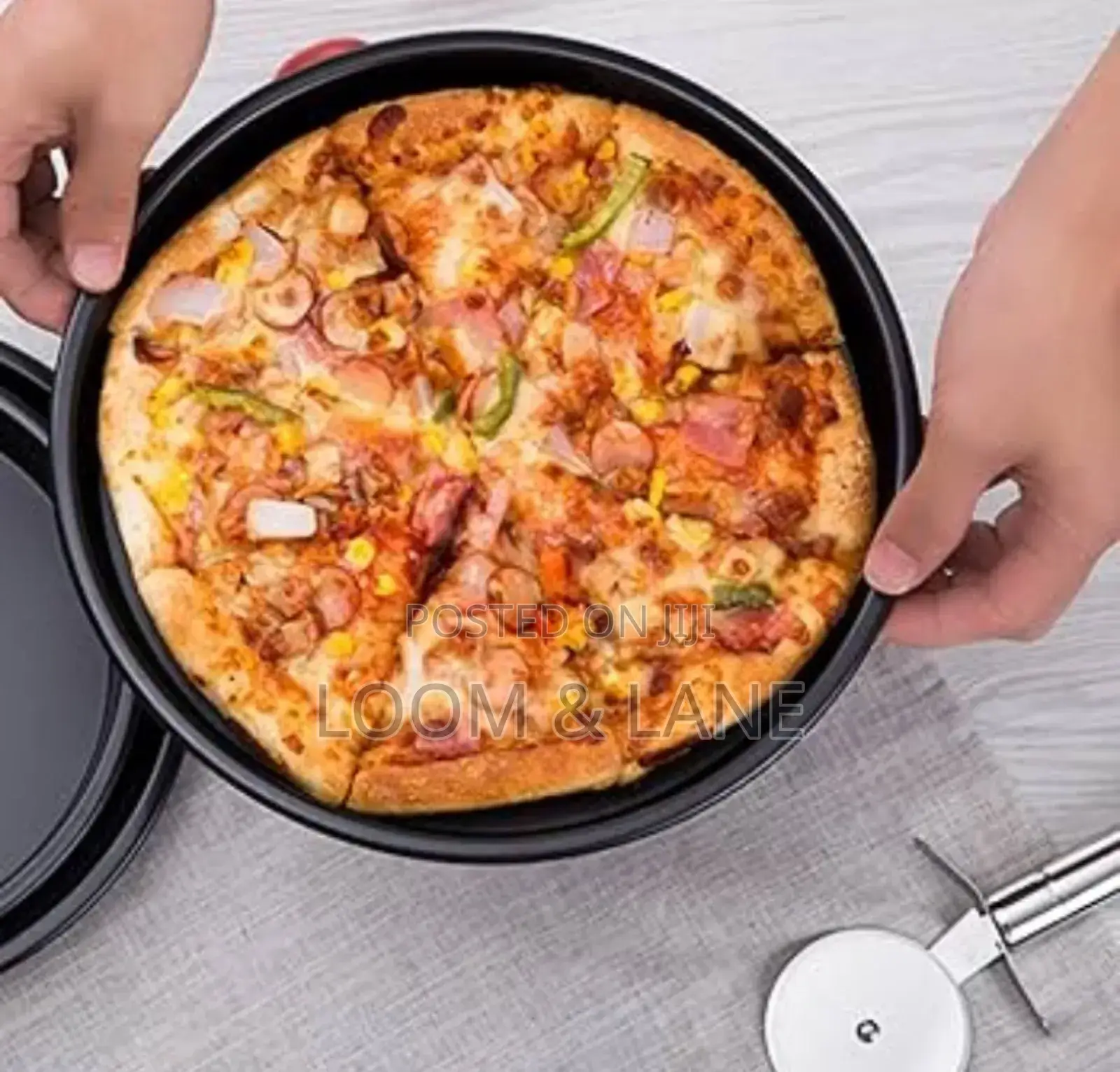 Aluminum Alloy Pizza Pan Food Tray