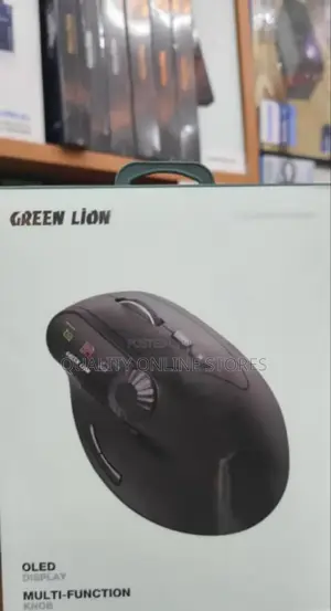 Wireless Green Lion Mouse