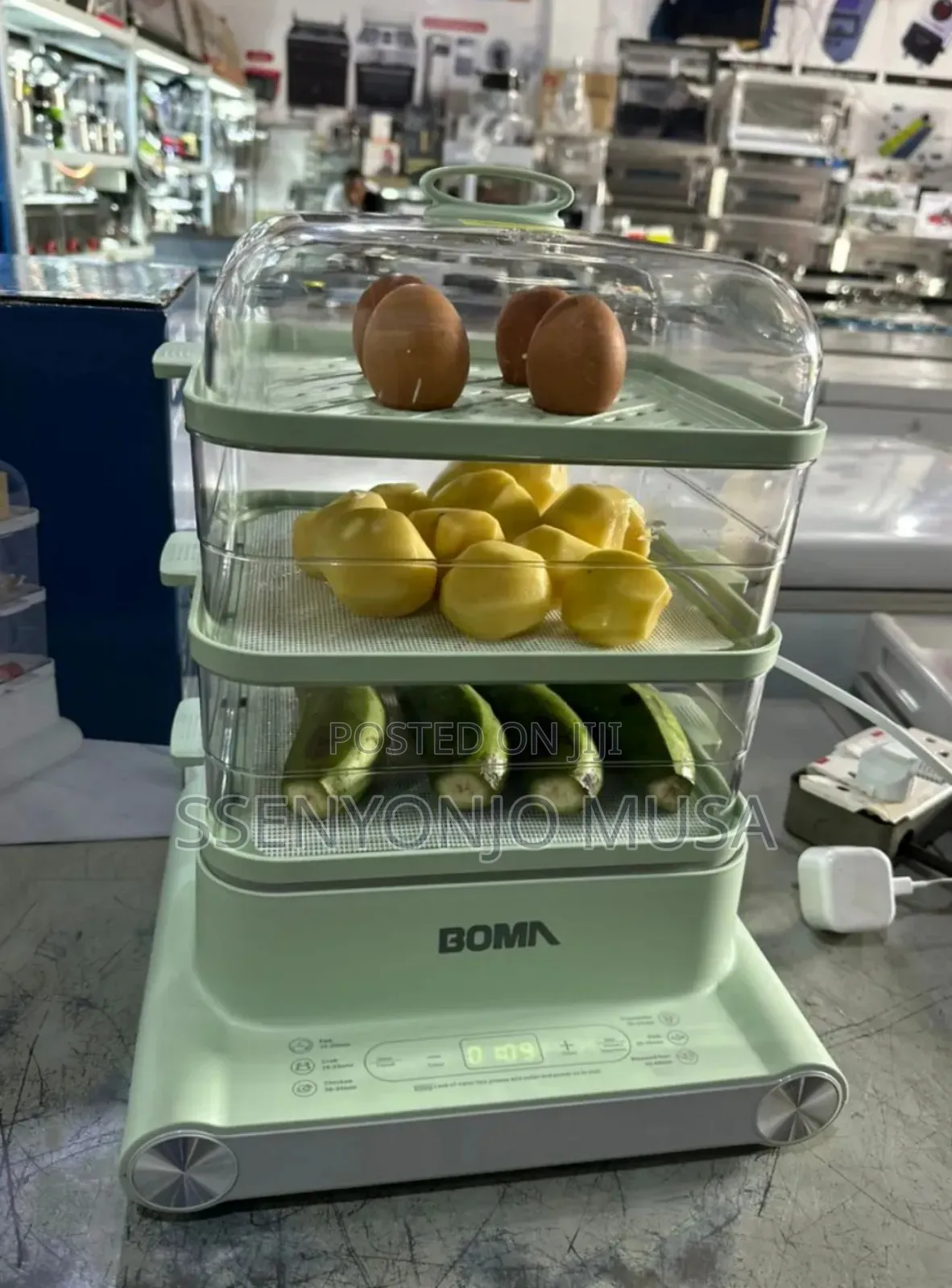 Boma Bm-A1808 Electric Steamer - 18l Capacity, 800w Power