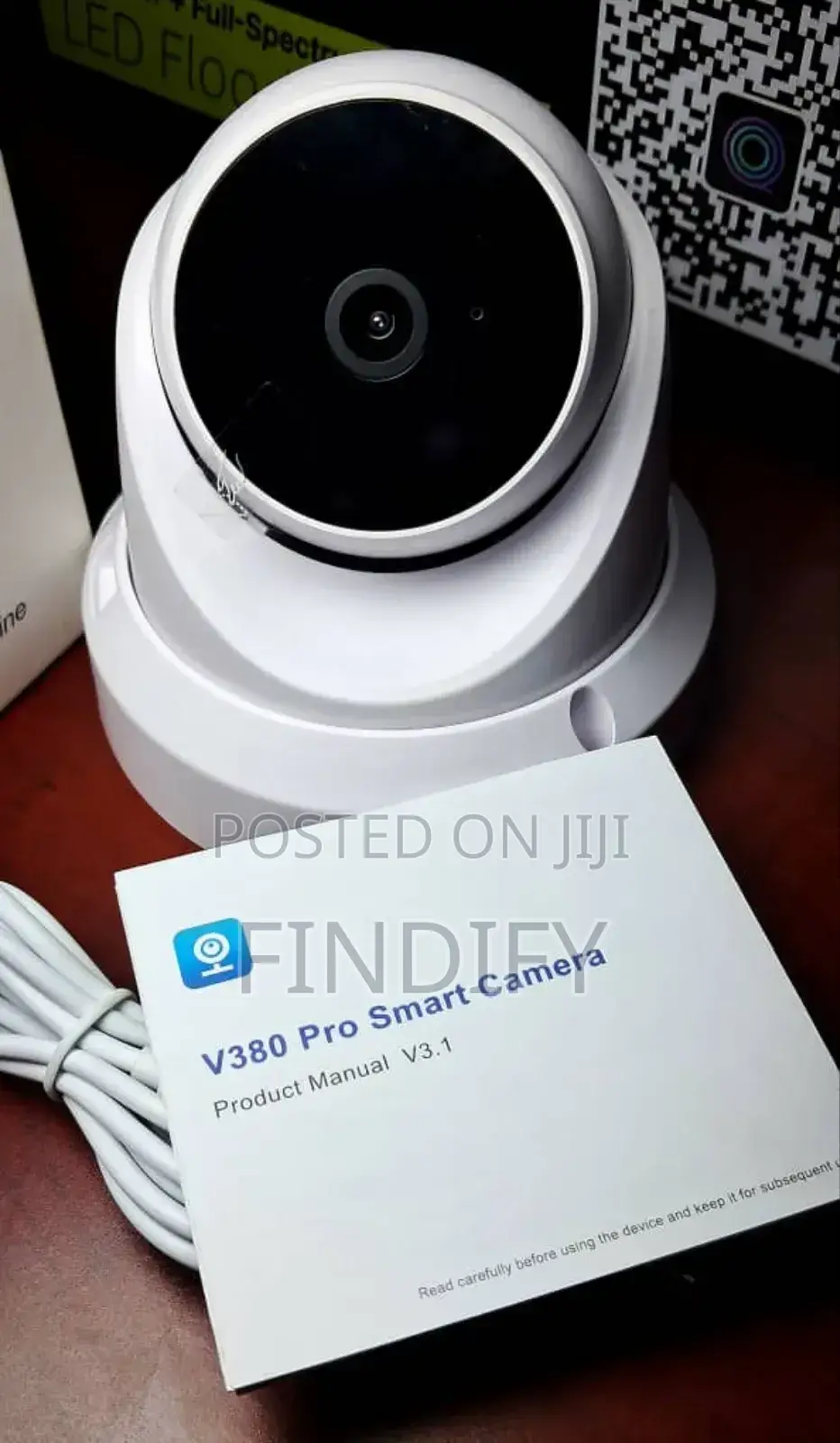V380 Pro 5mp Wifi Hd PTZ Camera Smart Home