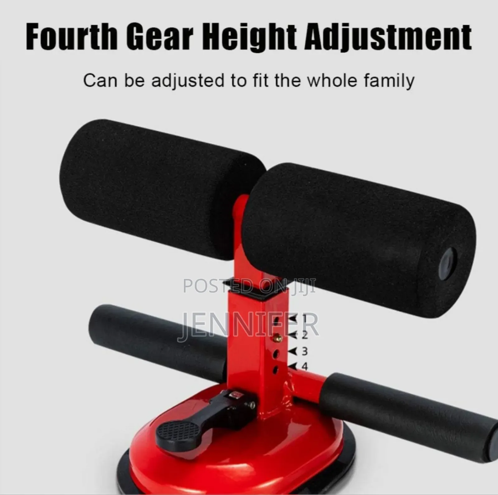 Self Suction Sit-Ups and Push-Ups Assistant Device