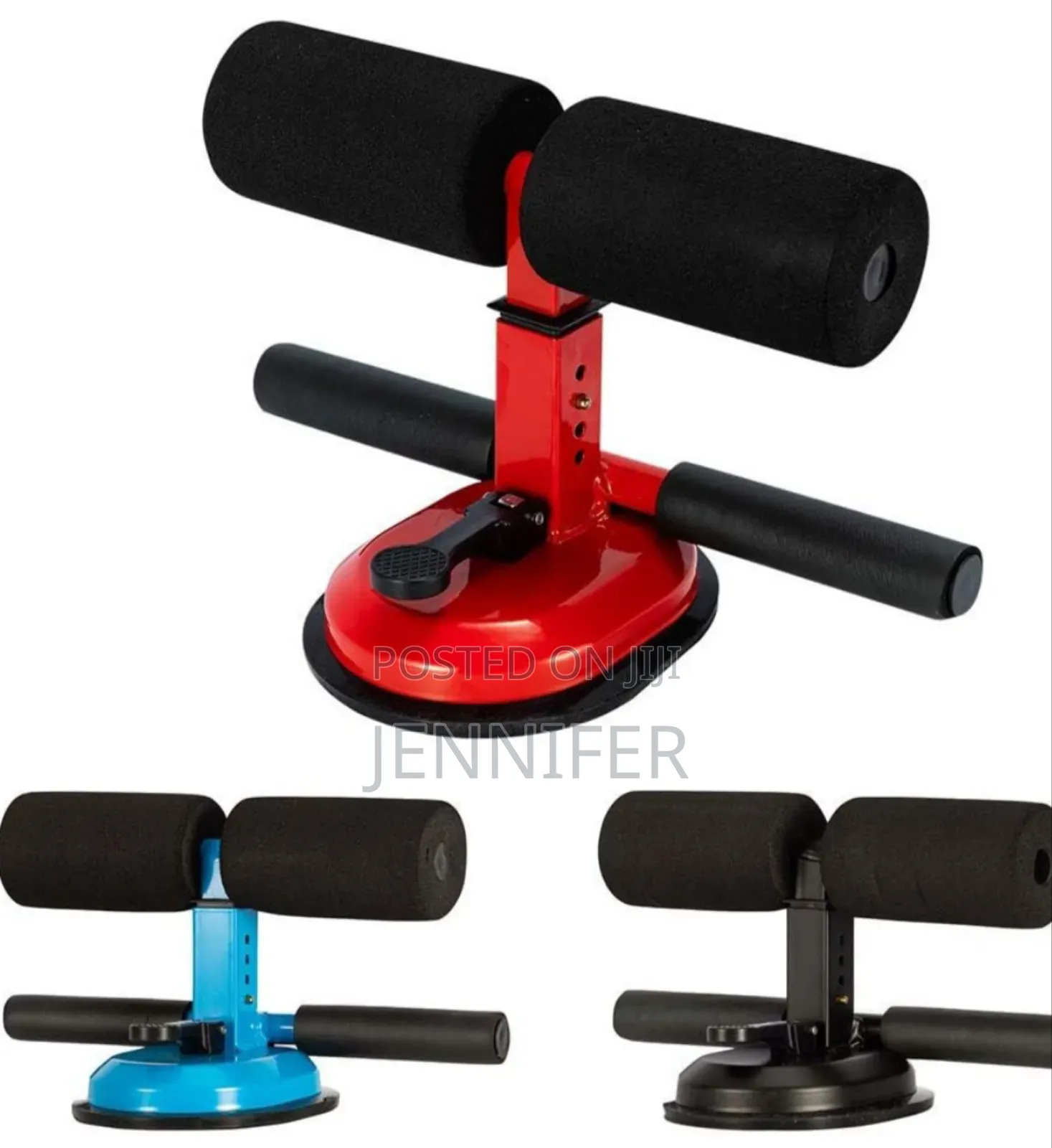 Self Suction Sit-Ups and Push-Ups Assistant Device