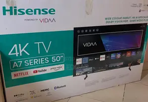 Hisense 50 Inch A7 Series Smart Television