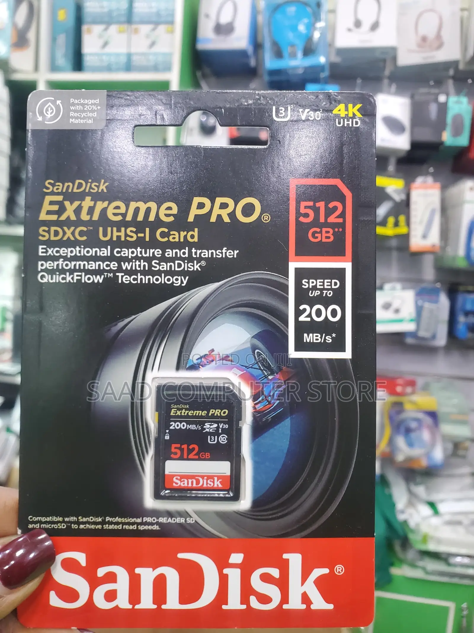 Camera Memory Card 512gb