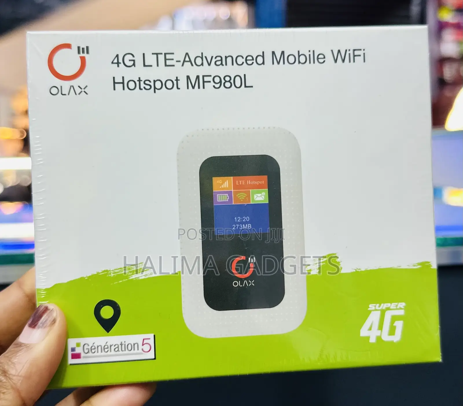 Olax Advanced Mobile Wifi Hot Spot