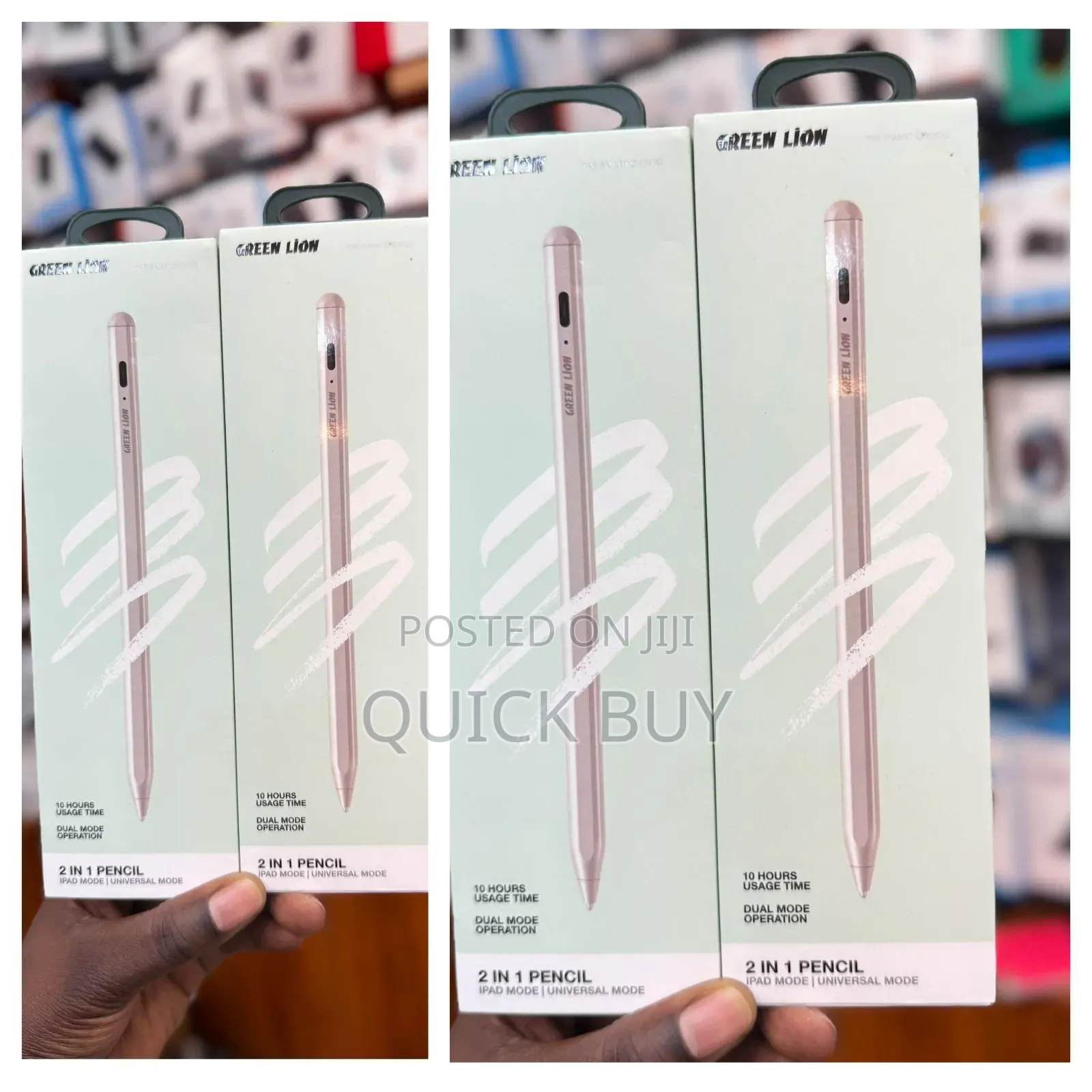 New Green Lion 2 in 1 Pencil Universal Mode