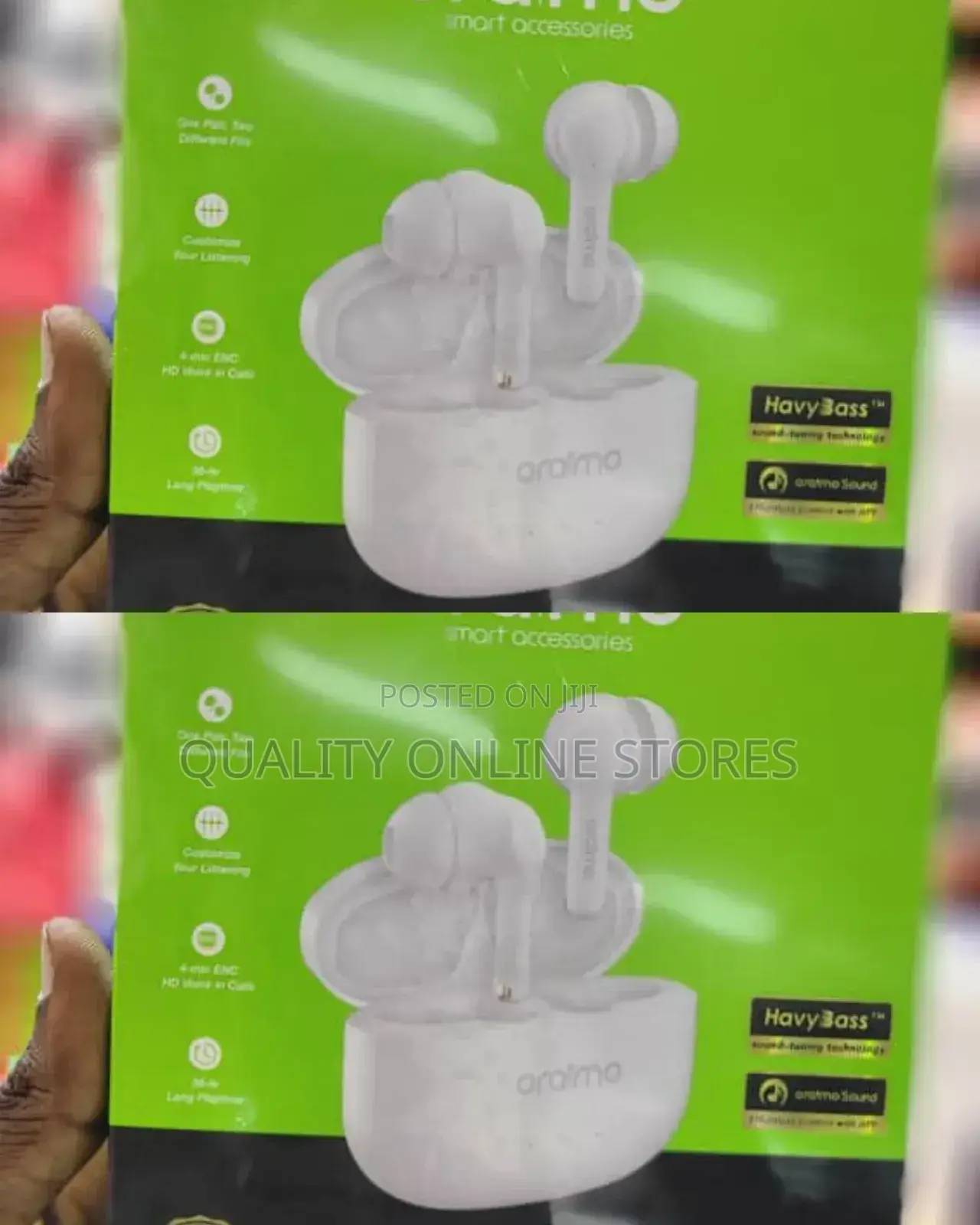 White Oriamo Pods