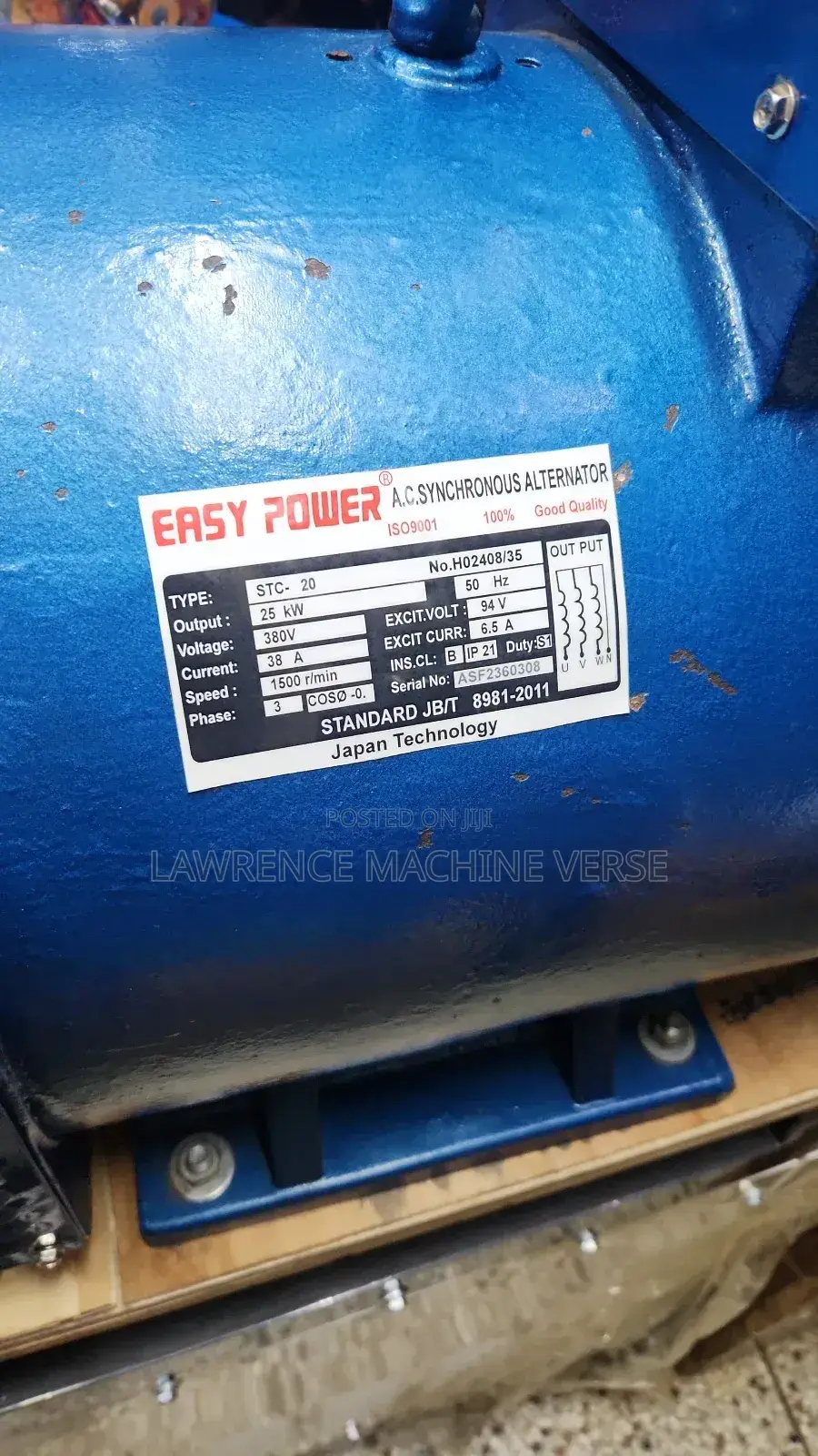 Alternator 25kw,Generator 25kw