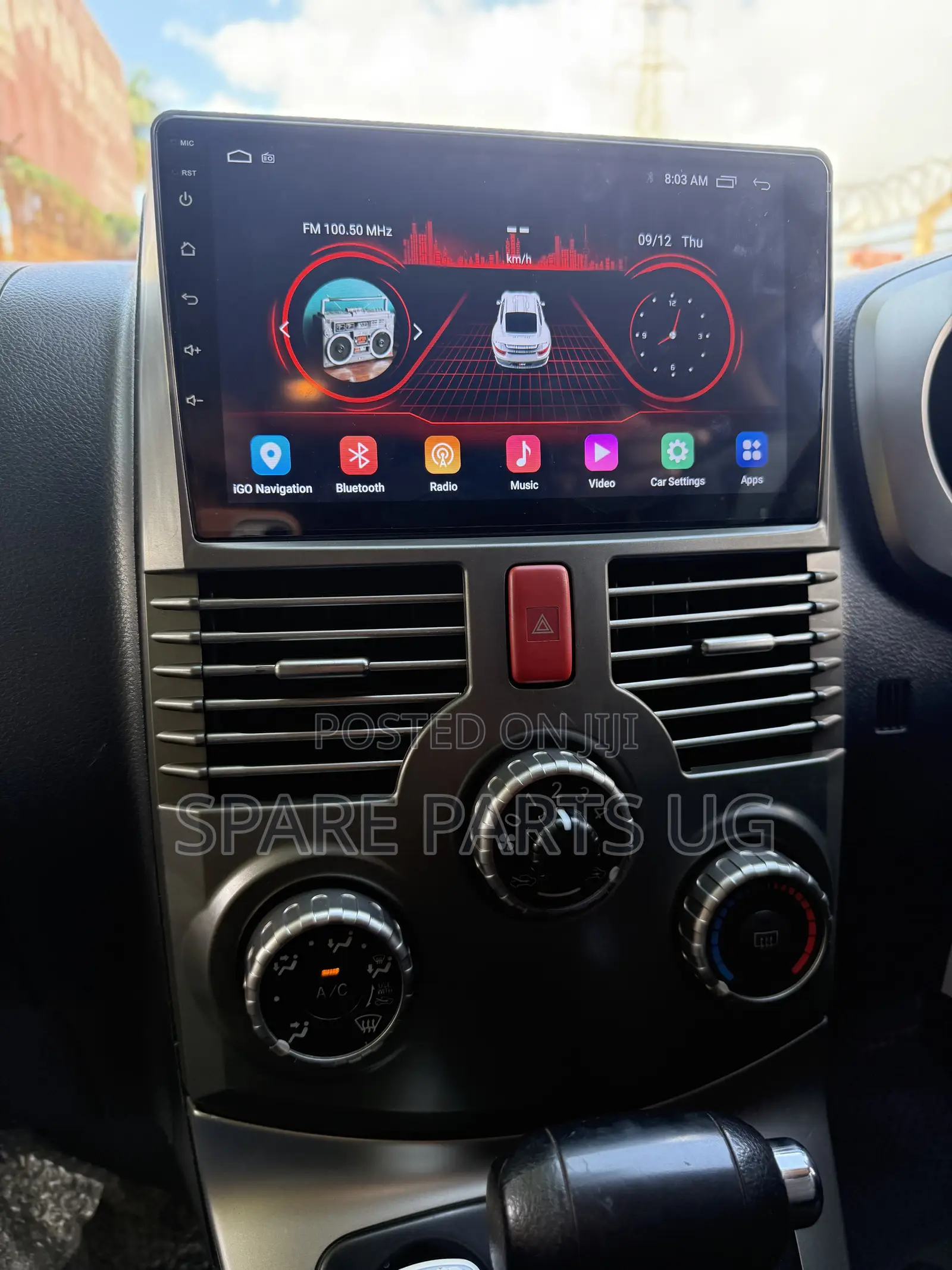 Toyota Rush 9inch Carplay Radio