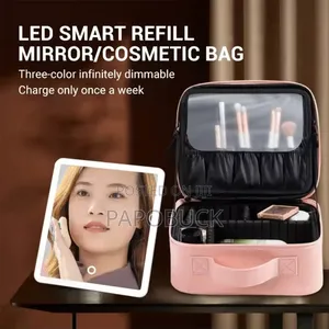 Led Makeup Mirror Handheld Makeup Box