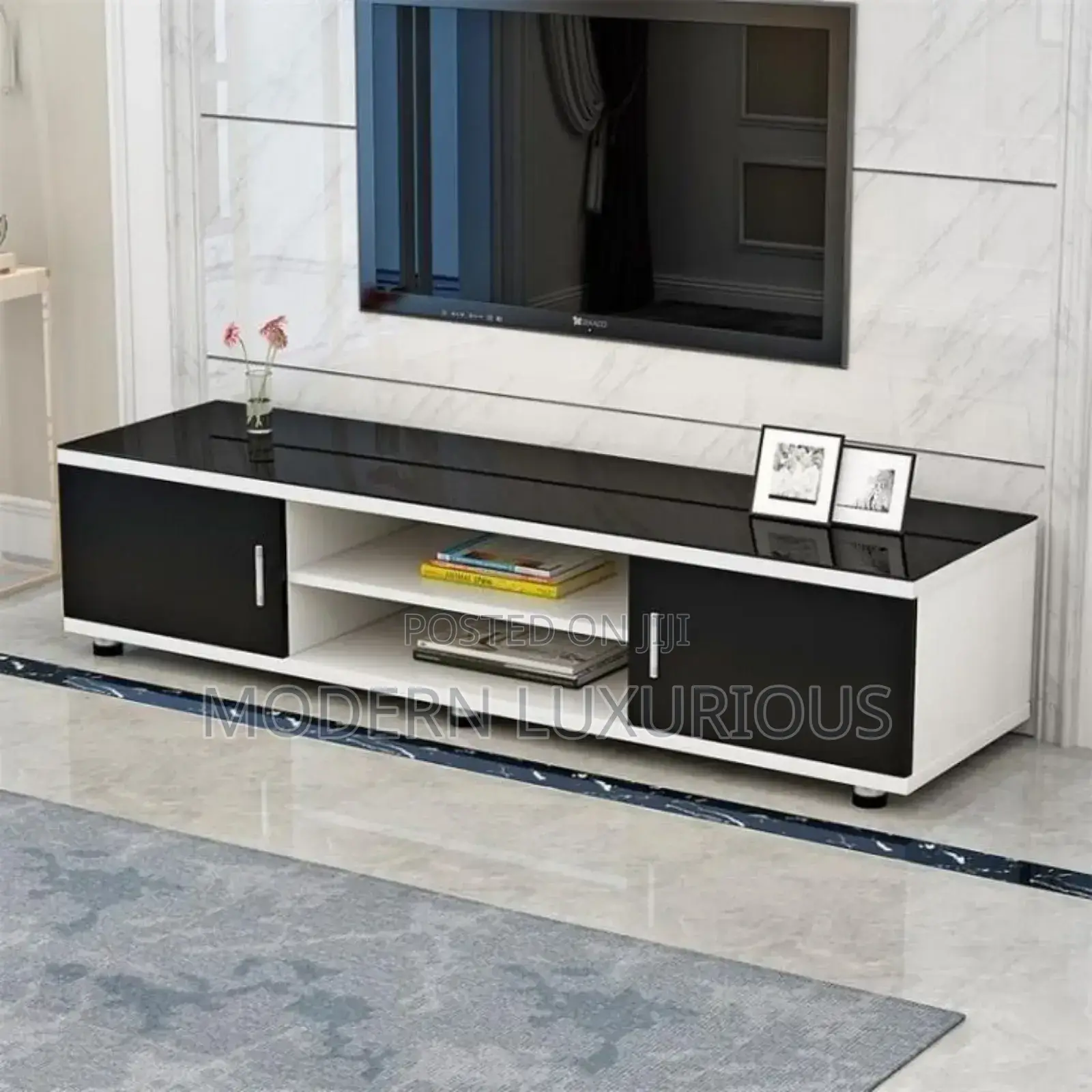 A White Tv Stand That Only/ Appears on /Wednesdays Whatsppa/