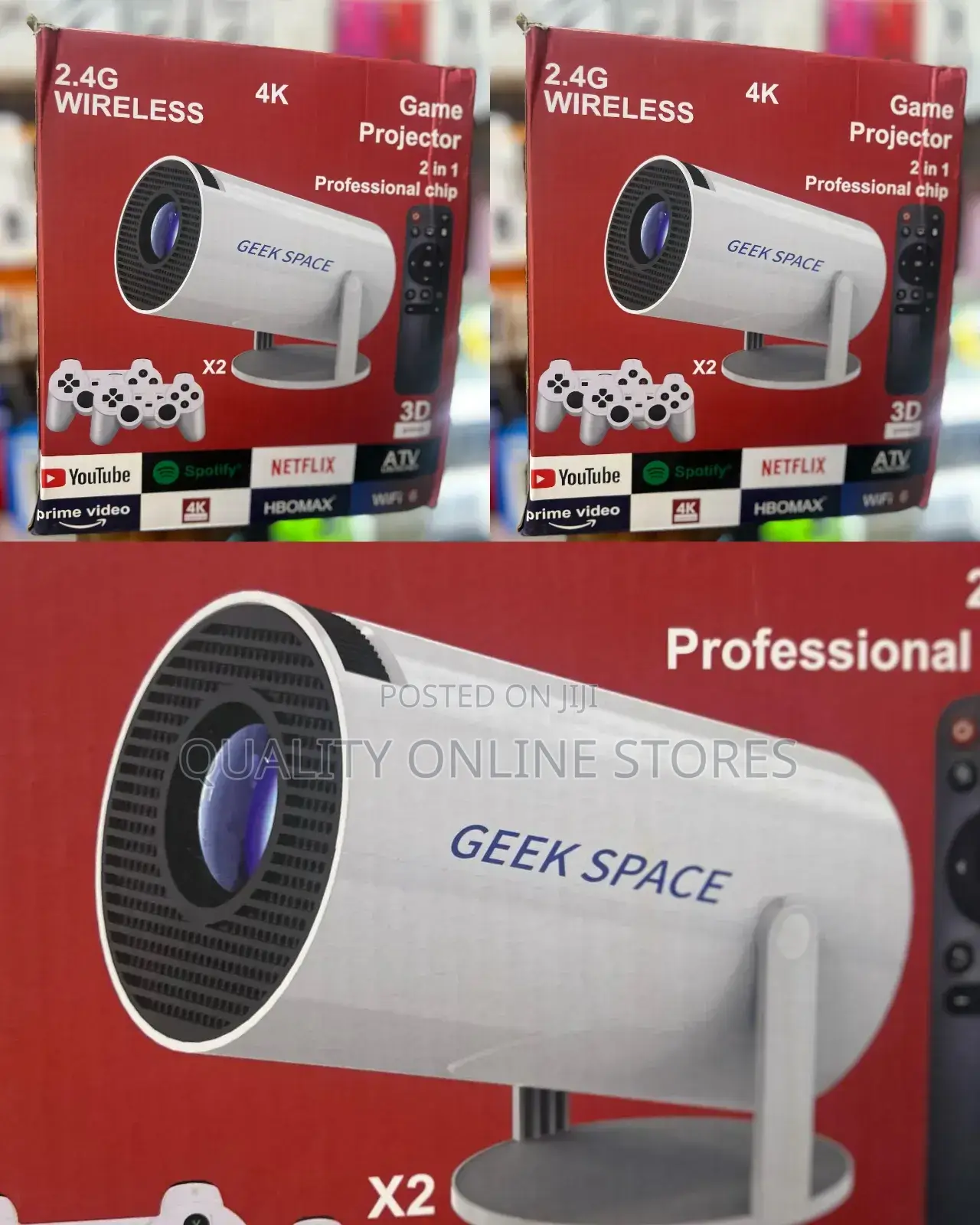 Wireless Game Projector
