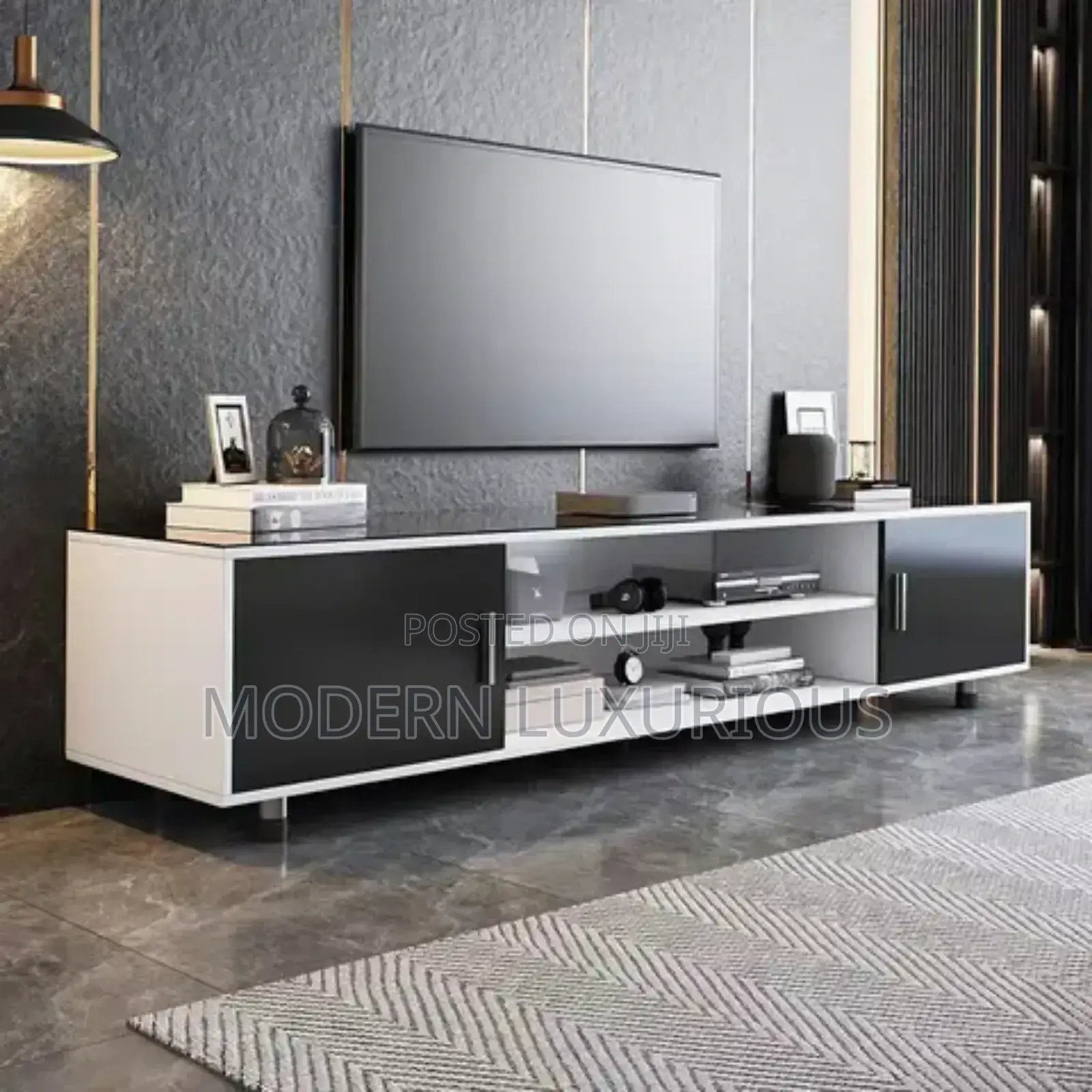 White Tv Stand - The/ Epitome of/ Minimalist Elegance/