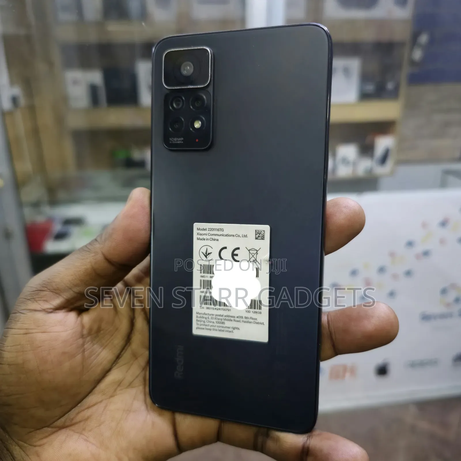Xiaomi Redmi Note 11 Pro 128 GB Black