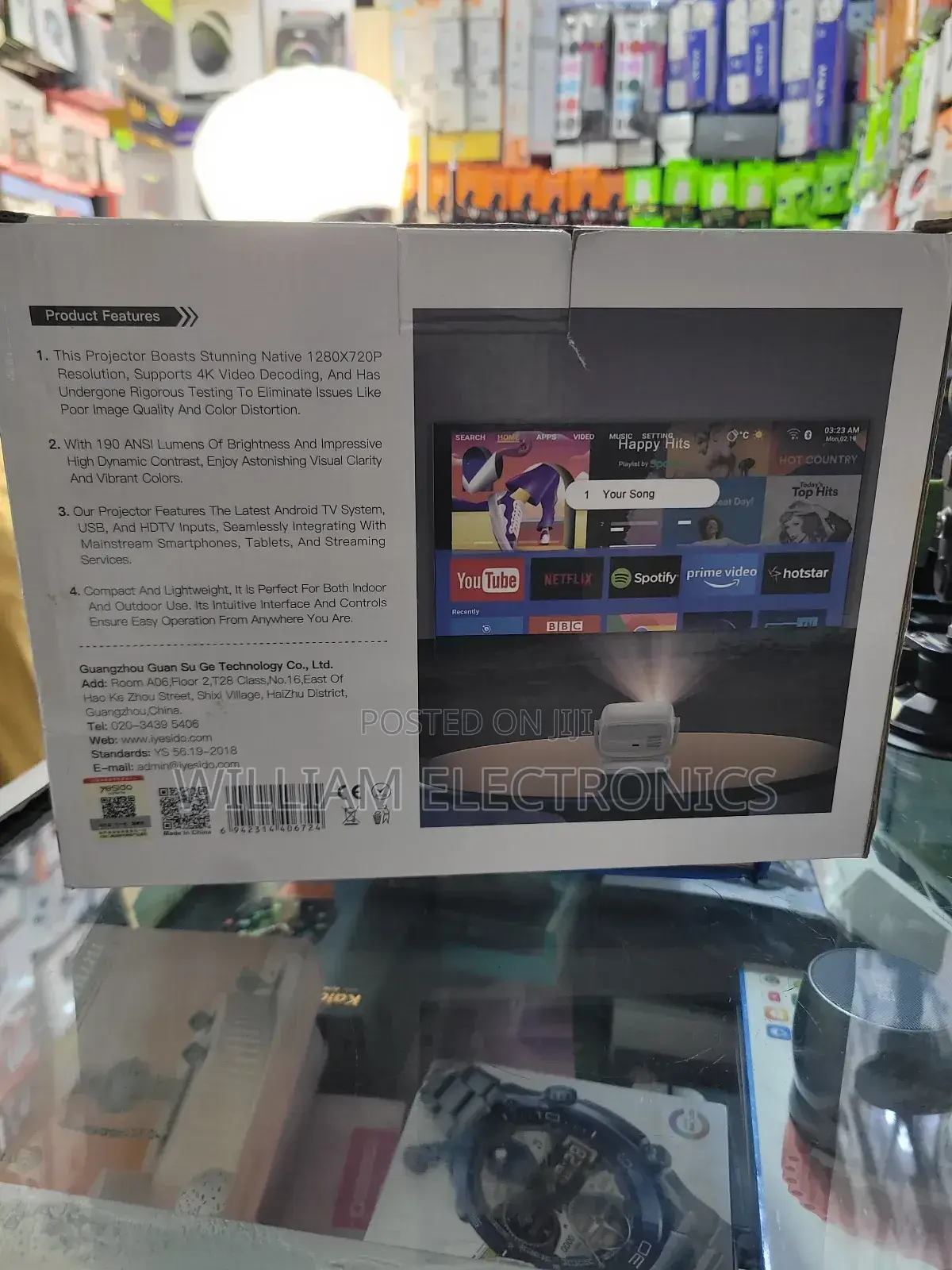 Yesido Adjustable Projector