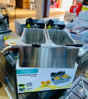 Photo - Brand New Double 8 LTRS Deep Fryer Chips Machine