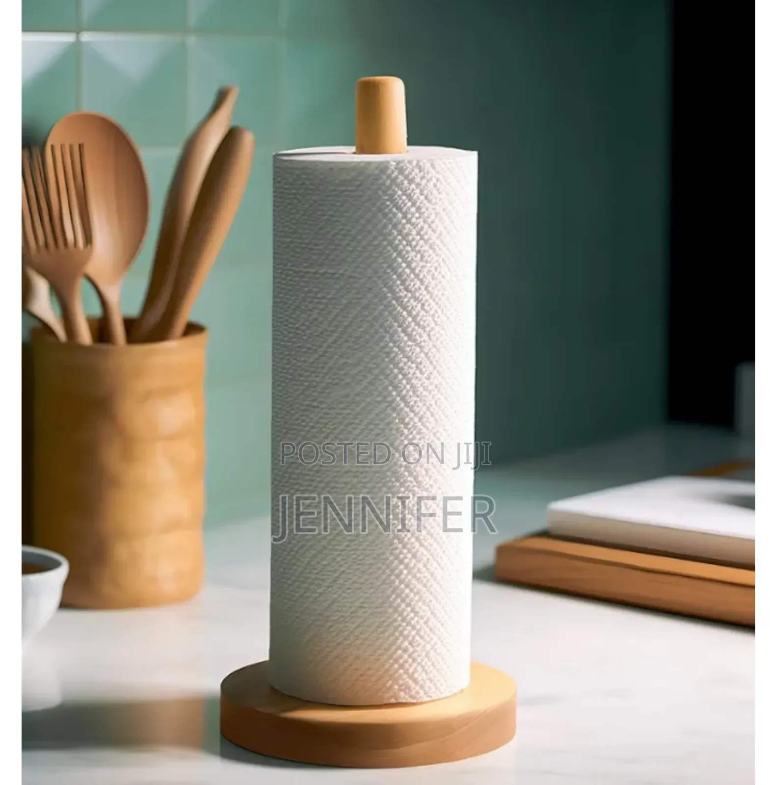 Bamboo Tissue /Toilet Paper Holder