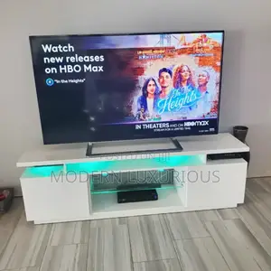 Illuminate Your Living Space With Our Sleek White Tv Stand