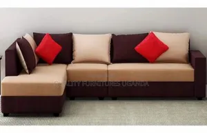 Photo - Mixed Fabric Sofa Set