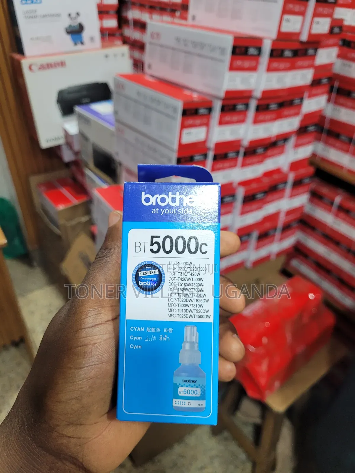 Brother Bt5000c- Cyan Ink Genuine Quality Dcpt300 Mfct800w