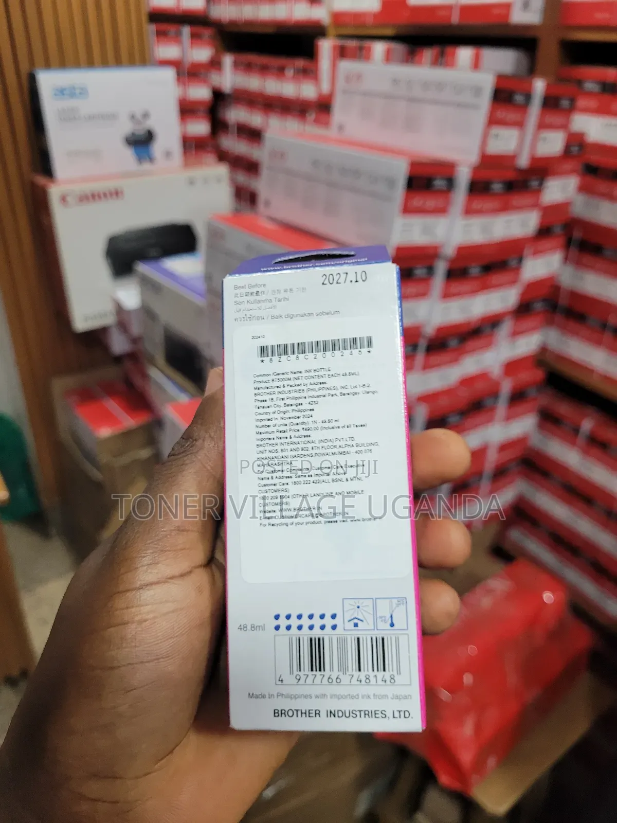 Bt5000m Magenta Original Ink for DCP-T220, DCP-T420
