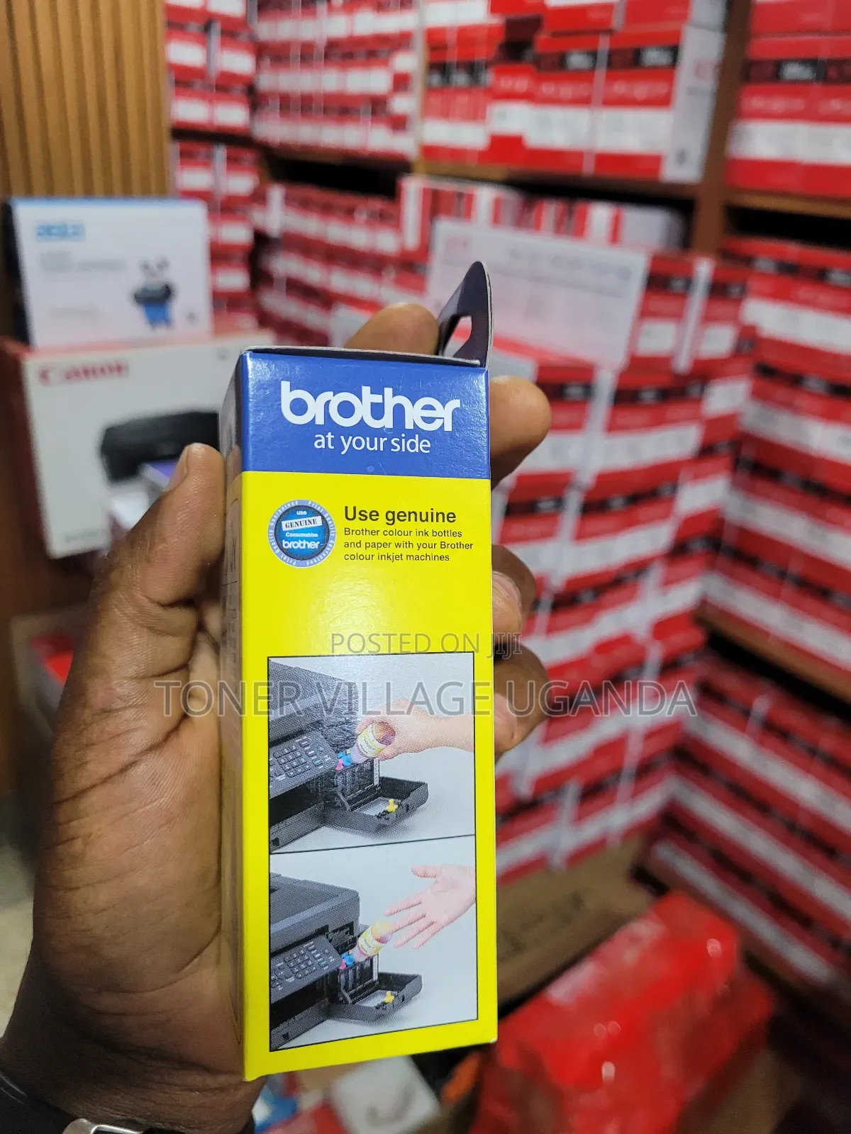 Brother Bt5000y Yellow Ink – Easy Refill, Brilliant Color