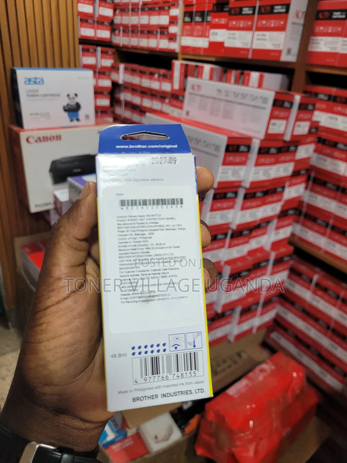 Brother Bt5000y Yellow Ink – Easy Refill, Brilliant Color