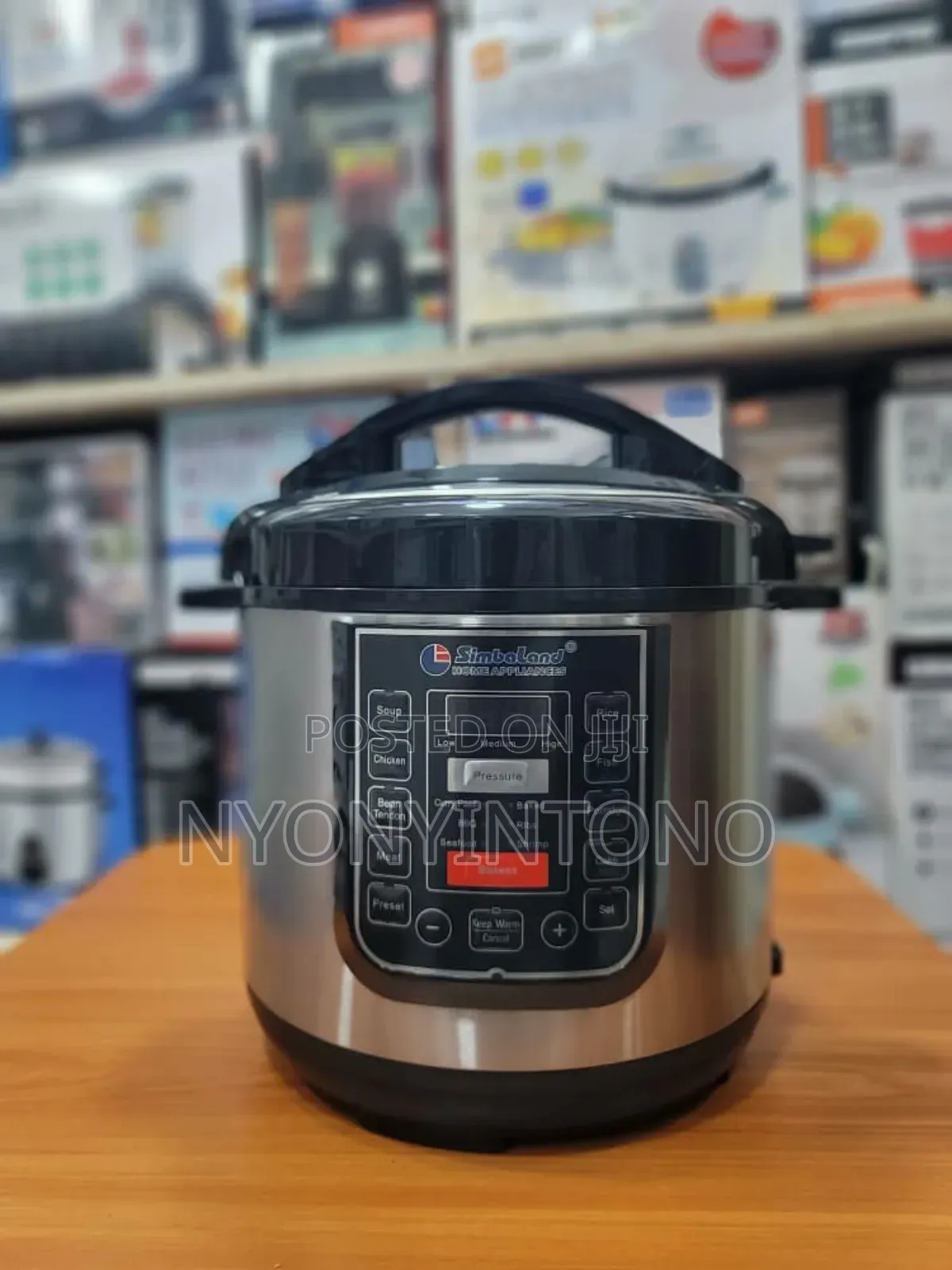 Simbaland 7litres 4 in 1electric Pressure Cooker