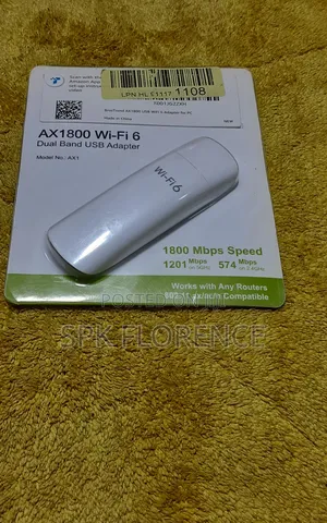 Ax 1800 Wi-Fi 6 Dual Band Usb Adapter