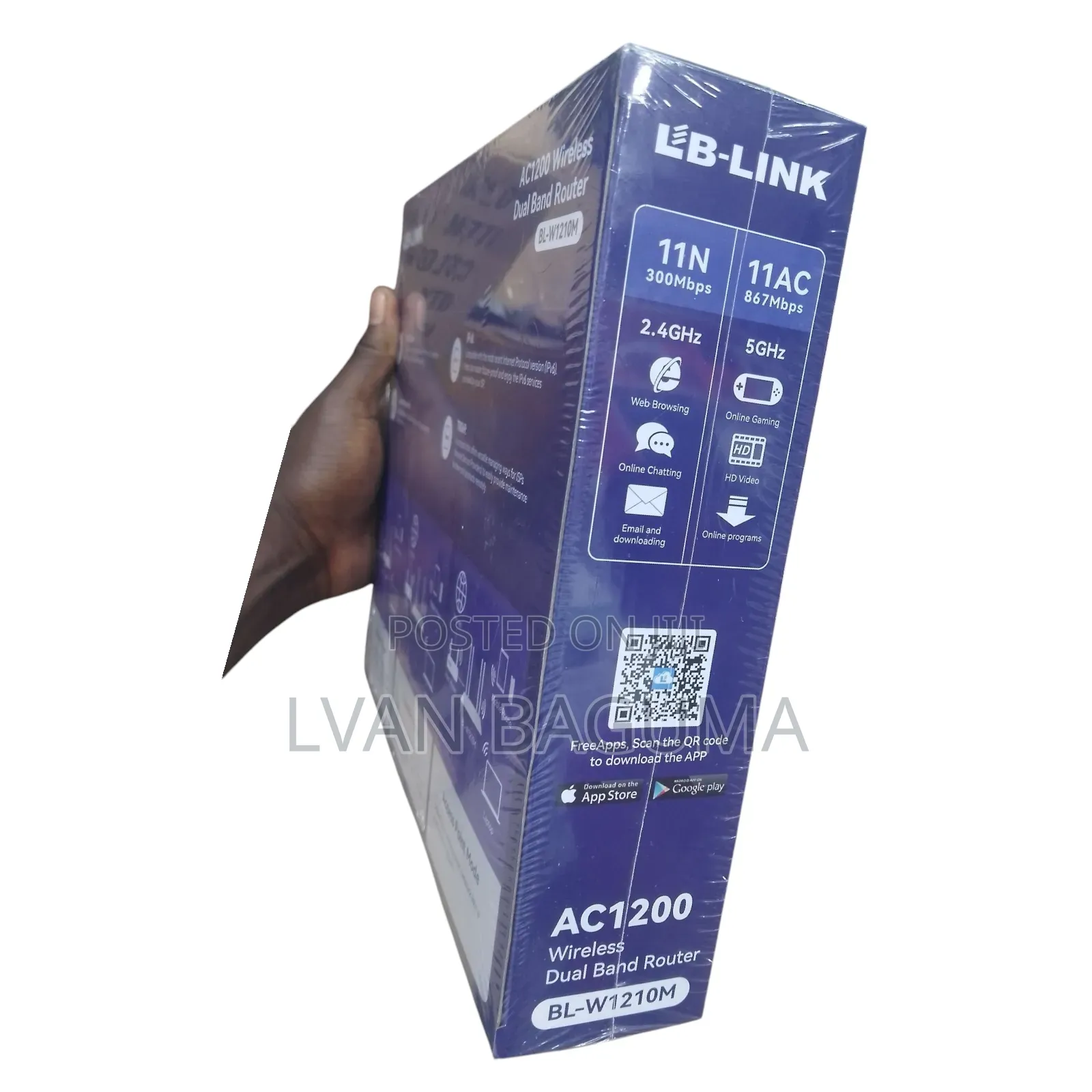 Lb-Link Wireless Dual Band Router - Lan