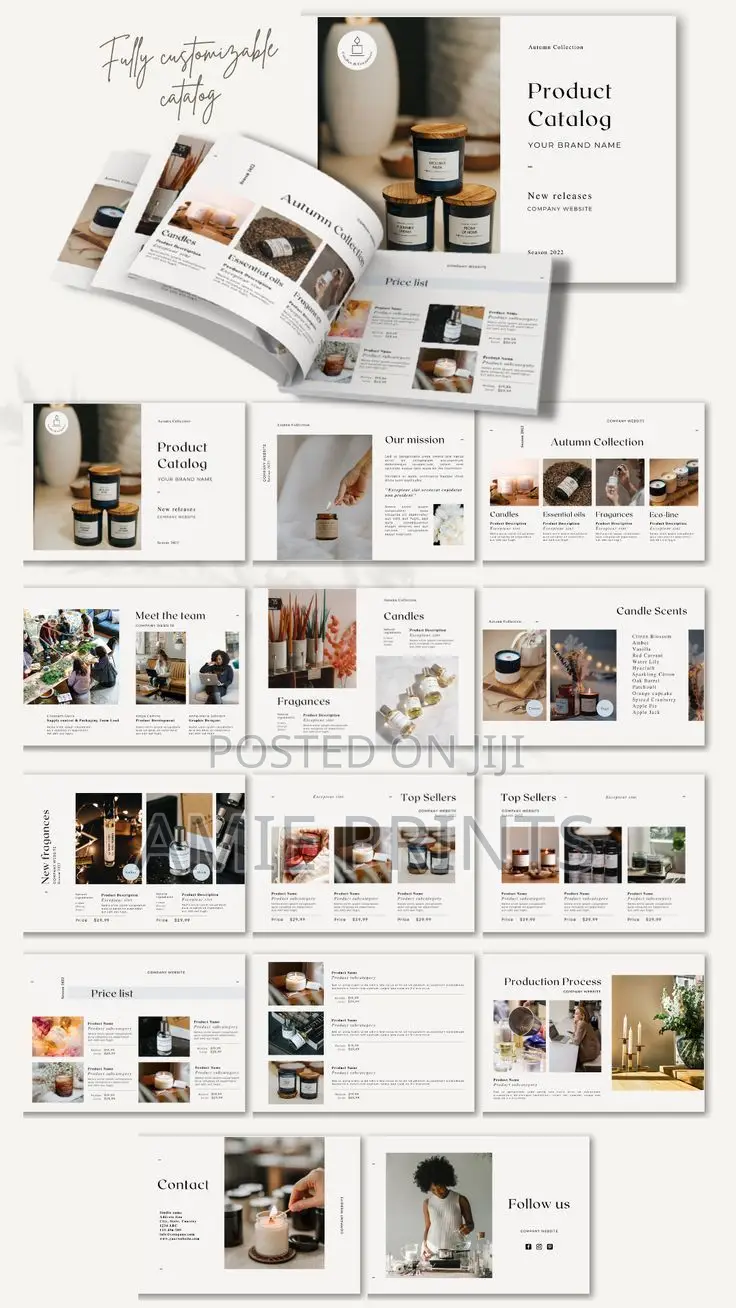 Product Catalog Design