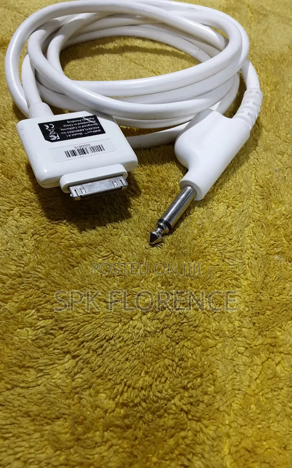 Aux 3.5mm To 30-pin Male Adapter