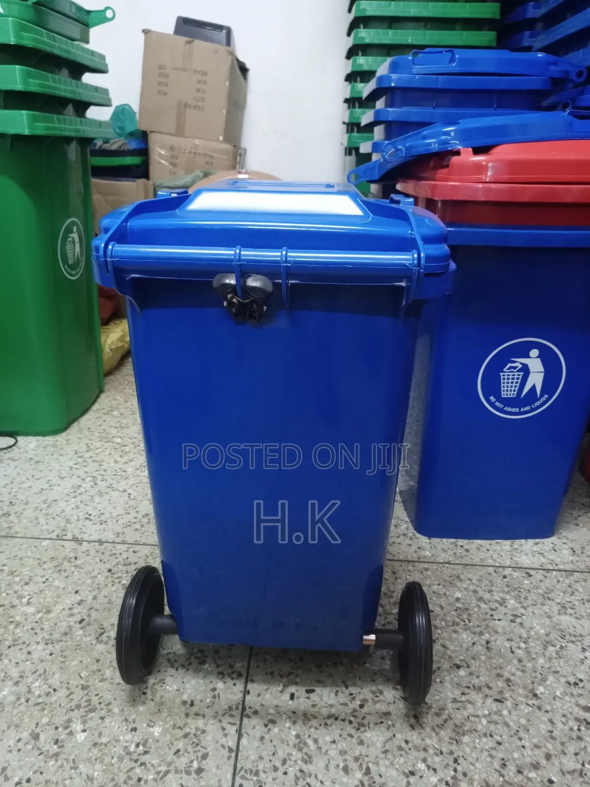 Plastic Dustbin 100l