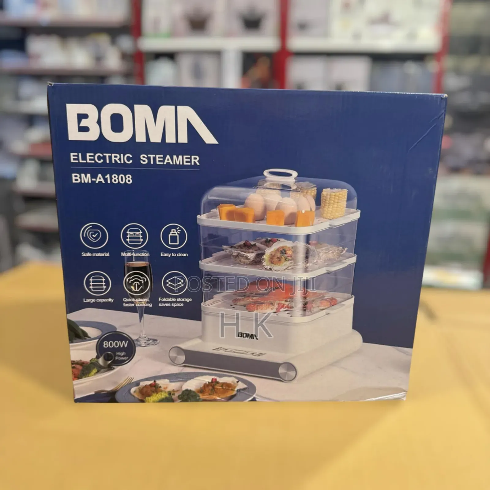 Boma Electric Steamer, Model Bm-A1808