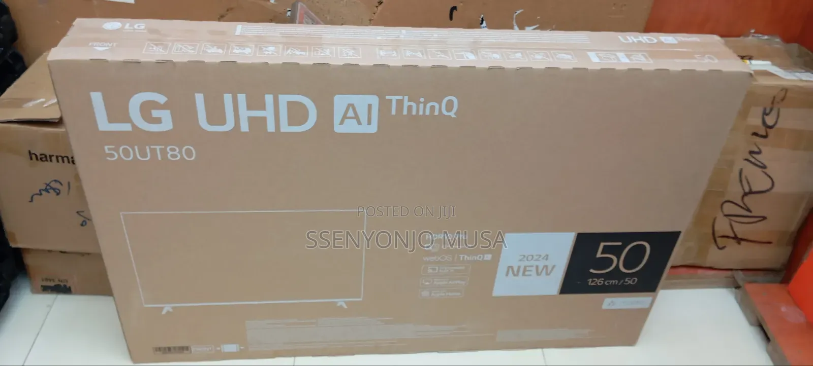 Lg 50" Uhd Tv Ai Ut80 Smart Tv 2024 - Ai Thinq Webos