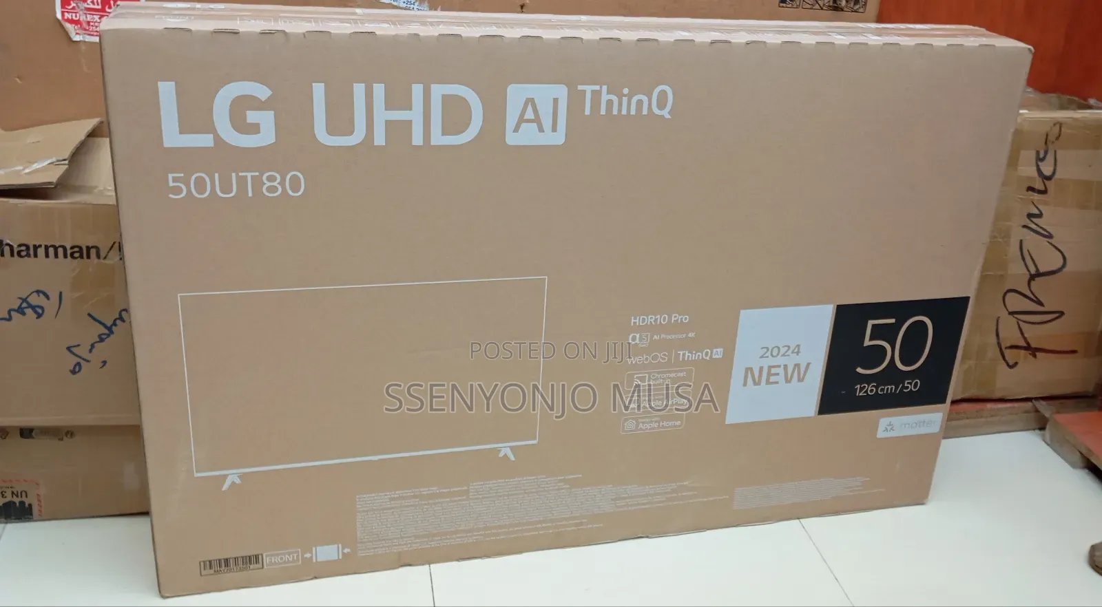 Lg 50" Uhd Tv Ai Ut80 Smart Tv 2024 - Ai Thinq Webos