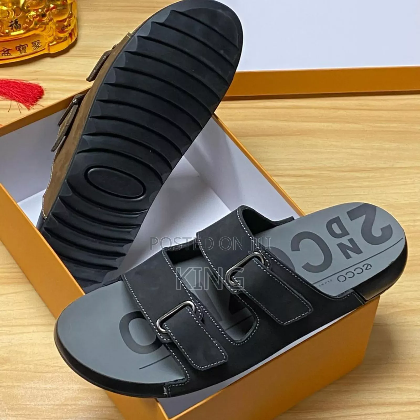 Accurate Ecco Strap Sandals
